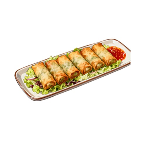 7 Mini Frühlingsrolle