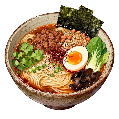 40 Tantanmen mit Chicken