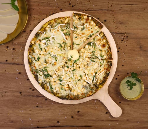 Palak Paneer Supreme Pizza ø 25cm