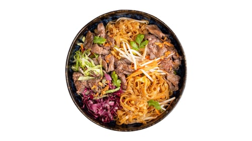 Phở Trộn mit Garnelen