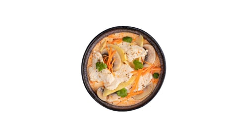 Tom-Kha-Gai mit Garnelen