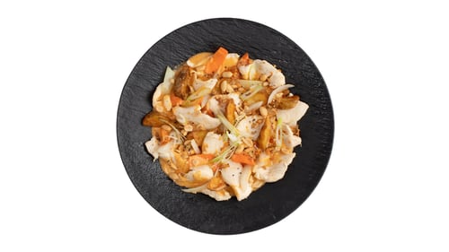 Massaman Curry mit Garnelen