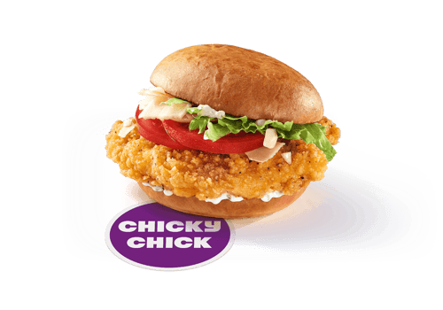Chicky Caesars Burger