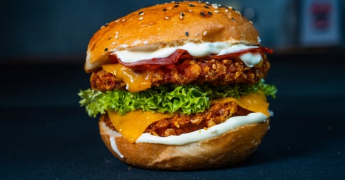 Double Cheese & Beef Bacon Burger einzeln