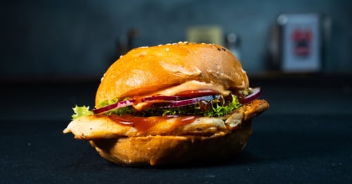 Chicken Deluxe Burger einzeln