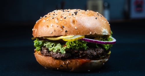 Classic Old School Burger einzeln