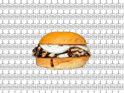 Truffle burger met Double patty and cheese