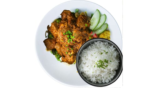 Rendang (menu rundvlees)