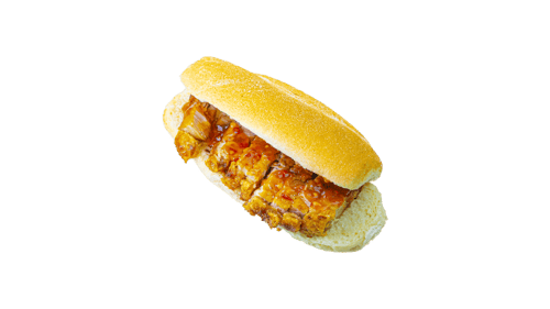 Br. krokante spek (+ chilisaus)