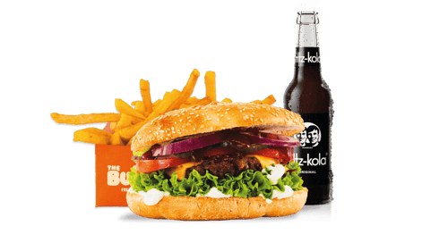 THE CHEESY'Z MEATFREE Menü