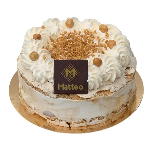 Hazelnoot progres ijstaart 8 personen