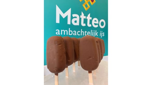 Matteo's Chocolade ijslolly's