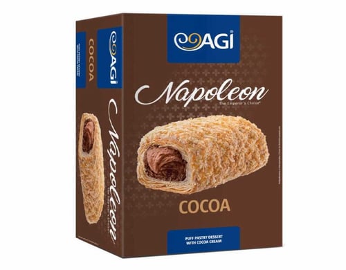 Наполеон със шоколад / Napoleon met chocolade