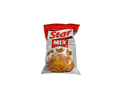 Star mix Свкус на кашкавал бекон сирене и кетчъп / Met gele kaas, spek, kaas en ketchup-smaak.