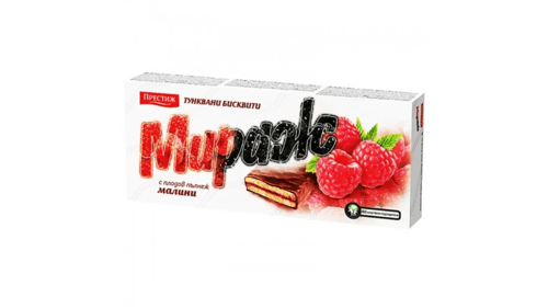 Prestige koekjes met fruithart framboos