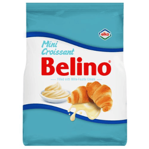 Belino minicroissant met geel crème
