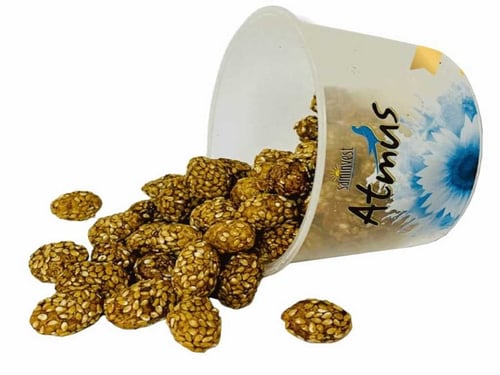 Сусамов фъстък в кутийка 100 гр / Sesam-pinda's in een doosje van 100 g