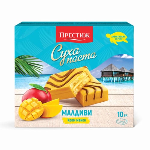 Суха паста малдиви с манго / Maldivische droge pasta met mango