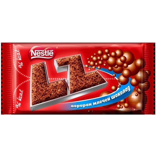 Шоколад лз млечен  35гр / Lz melkchocolade 35 g /