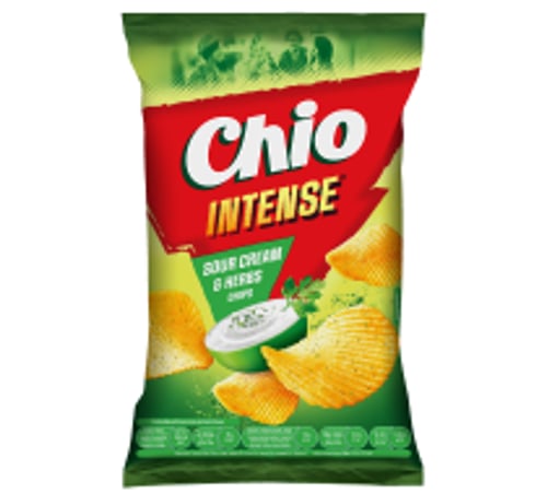 Чипс Chio Intense Сметана и магданоз 120гр