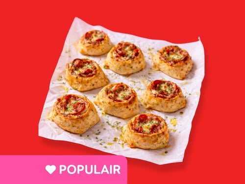 Cheesy Pepperoni Rolls