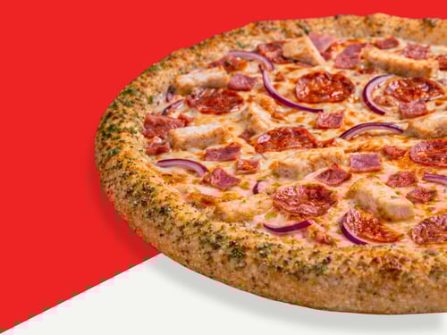 BBQ Mixed Grill Pizza