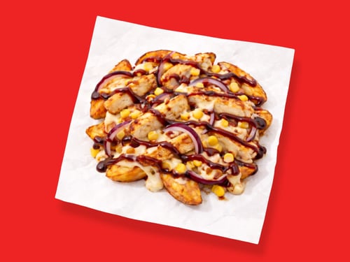 Loaded Wedges BBQ Chicken