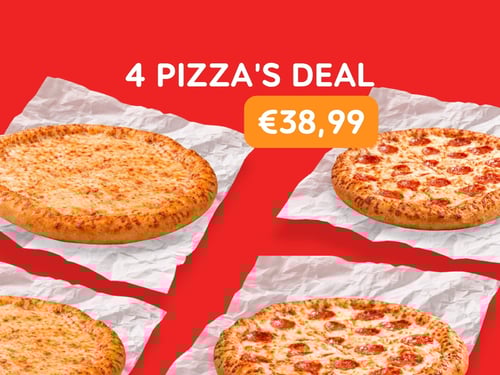 4 Pizza's Deal
