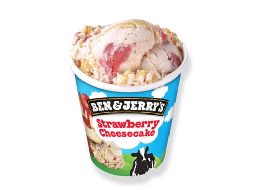 Ben & Jerry's Strawberry Cheesecake 465ml