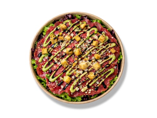Salade Carpaccio Pesto