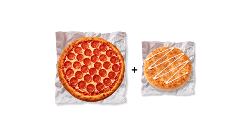 Pizza + Dessert Deal