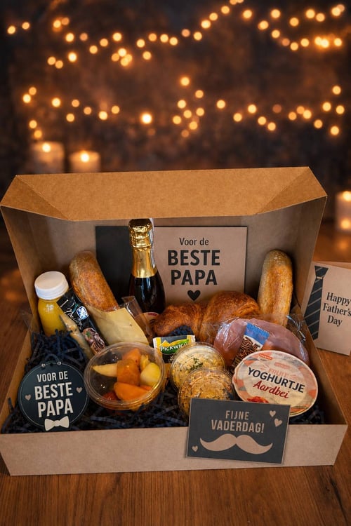 Vaderdag ontbijtje Deluxe voor 1 Persoon