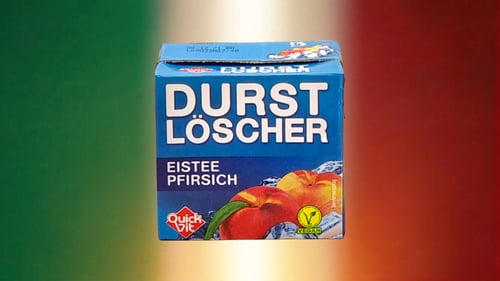 Durstlöscher - Eistee Pfirsichgeschmack