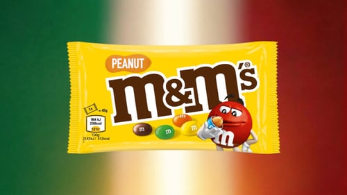 M&Ms Peanut, Erdnuss, Schokolade