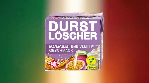Durstlöscher Maracuja und Vanille