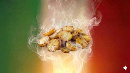 Bratkartoffeln frittiert