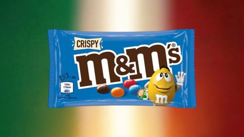 M&M Crispy Blau