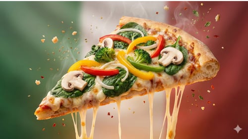 Pizza Vegetaria 40x60cm