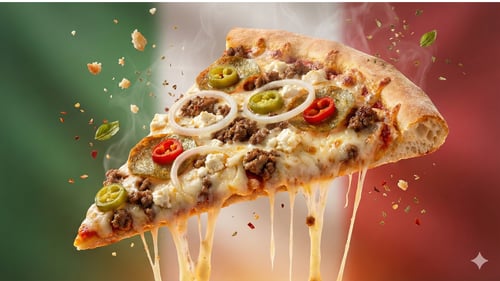 Pizza Mount St. Helens ø 26cm