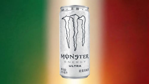 Monster Energy Ultra Weiß