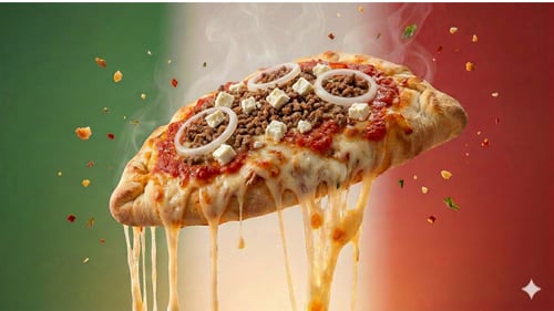 Calzone Rinderhackfleisch ø 26cm