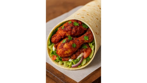 Tandoori Chicken Wrap
