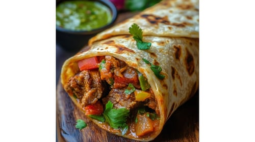 Beef Masala Wrap