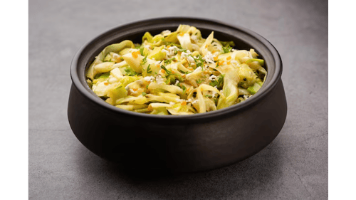 Gestoofde Kool met Kurkuma