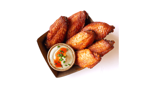6x Golden Wings Hot buffalo (hot)