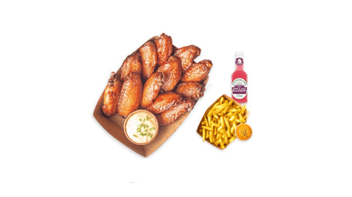 12x Golden Wings Menu