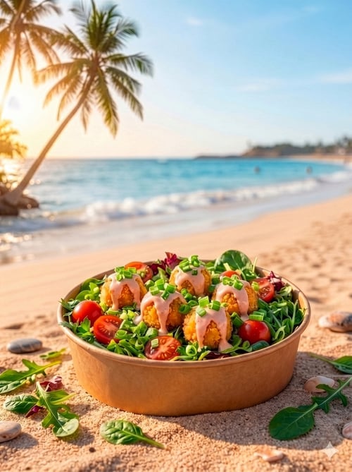Saladebowl shrimp pops cocktail