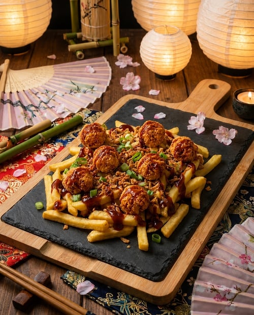 Pom-a-part southern fried chicken + spicy krokidel