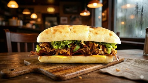 X-Tra long pulled pork