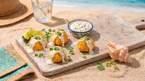 Shrimp pops tartaar
